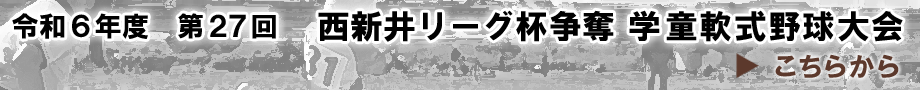 令和6年度 第27回 西新井リーグ杯争奪学童軟式野球大会